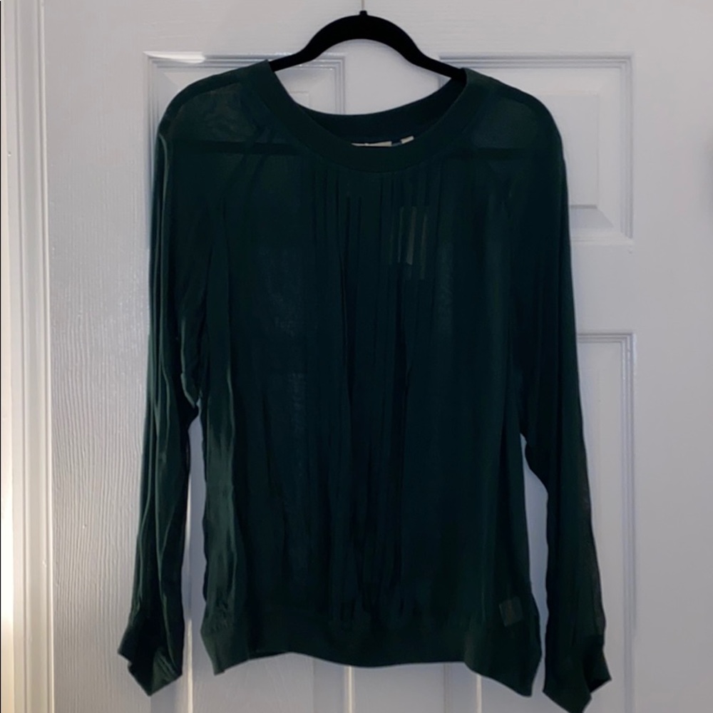 Anthropologie One Fine Day Sheer Blouse